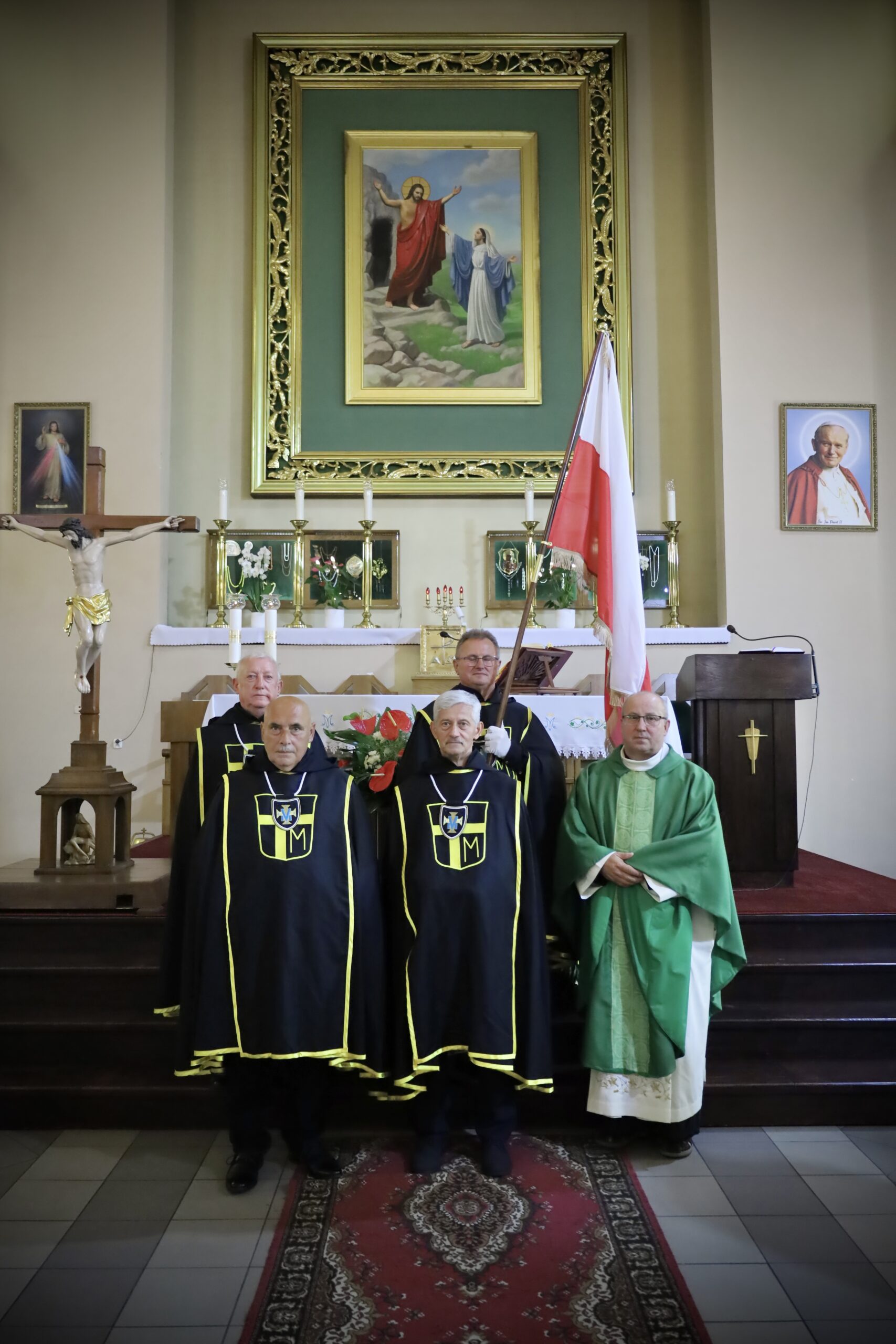 Thumbnail for the post titled: Erygowanie Chorągwi Rycerzy św. Jana Pawła II